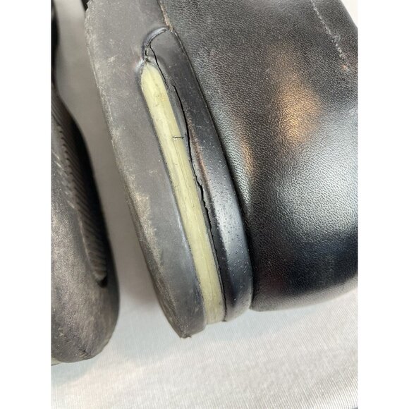 Rockport Men’s Black Slip On Loafers Size 11 CRACKED HEELS AS IS - Picture 11 of 11